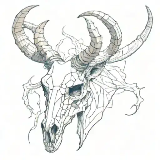 Antelope Skull With Big Antelers Which Small Parts Of The Antelers Are Boken