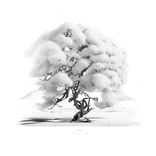 Rowan Tree With Horse