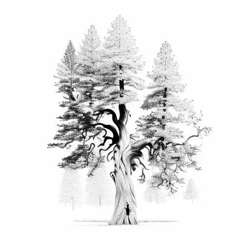 Growth Tree Mountains Nature Zion Yosemite