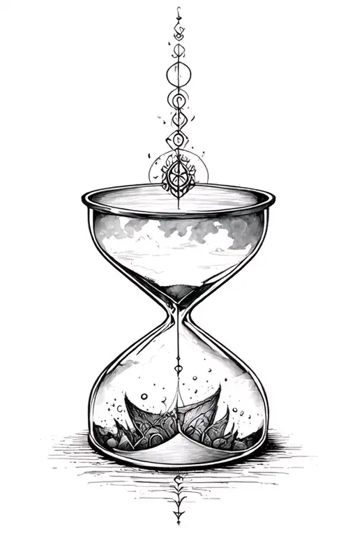 As Above So Below Hourglass