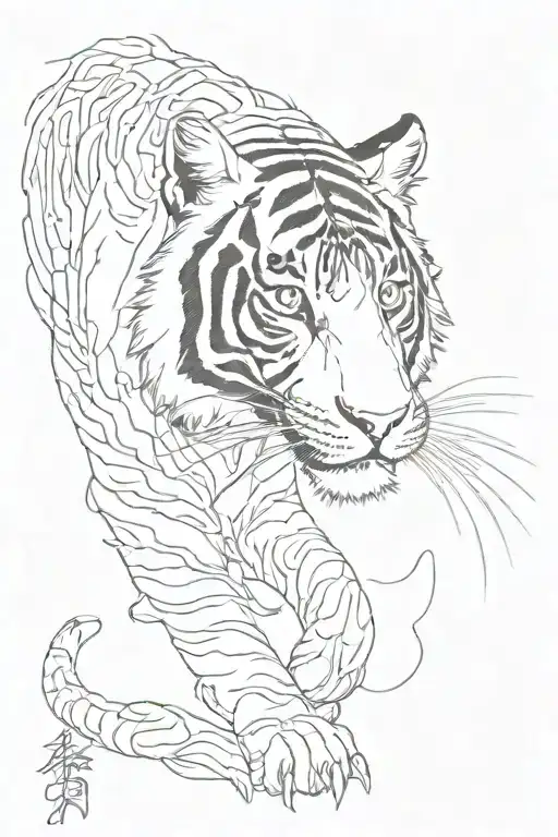 Pectoral Tiger Inspired