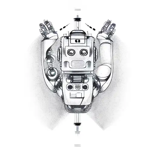 Robotic Sleeve With Large Arm Scar