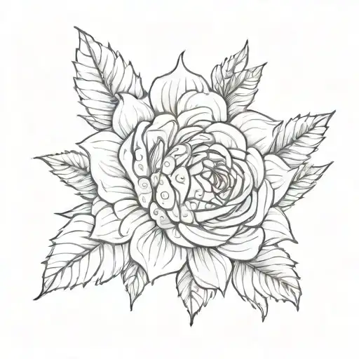 Sunflower Roses Leopard Print