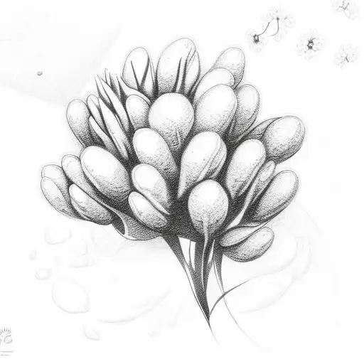 Mandela Dog Paw With Flowers