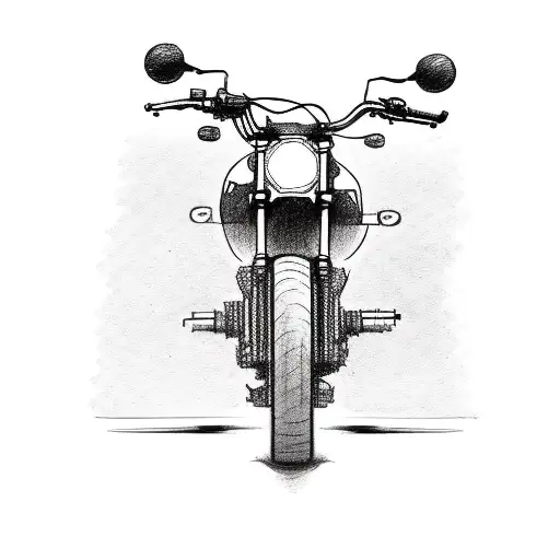 Motorcycle Space Dirt Bike