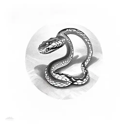 A Law Book With A Snake Slithering Out Of It