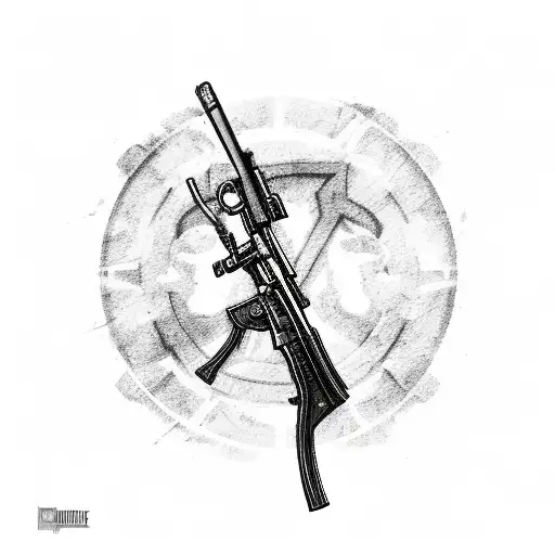 Grim Reaper Scythe Soldiers Afghanistan M4 Rifle Ak-47 Rifle