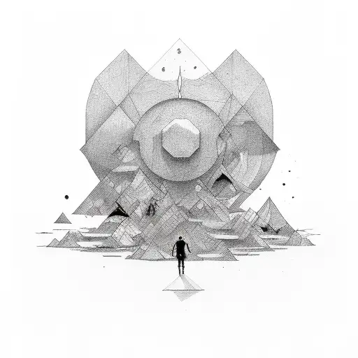 A Symbol Displaying The Feeling Of Emptiness And Depression