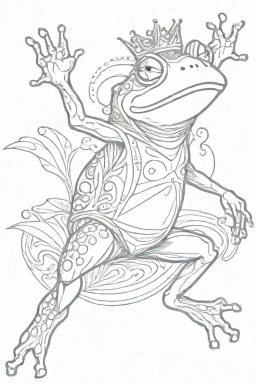 Dancing Queen Frog