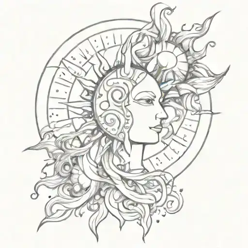 Sun And Moon Faceless