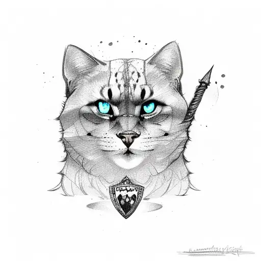 A Paw Print With A Men's Mental Health Symbol And Lightfury