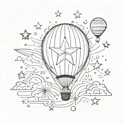 A Star And A Balloon