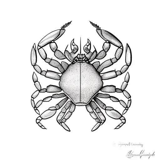 Zodiac Cancer Crab