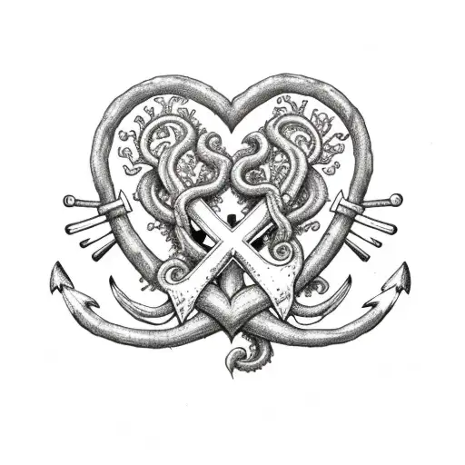 More Seaweeds With A Heart And A Anchor