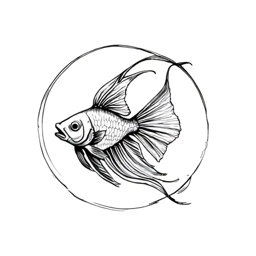 Beta Fish In Enzo Circle