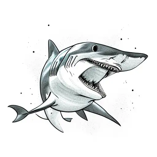 Shark In The Form Of An S