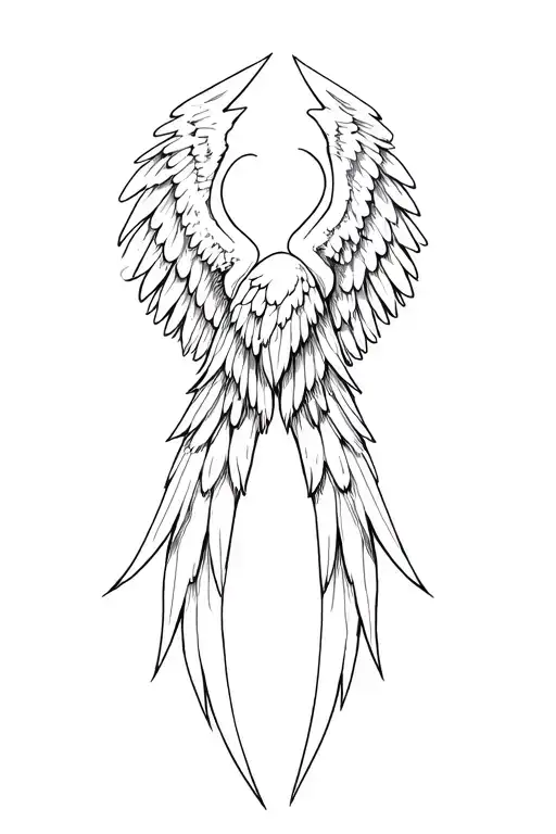 Gothic Angel Wings