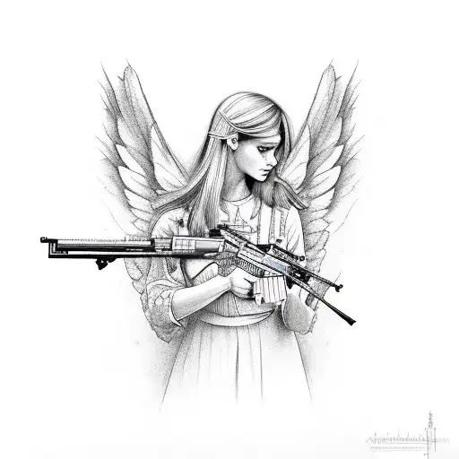 Angel With Ak47