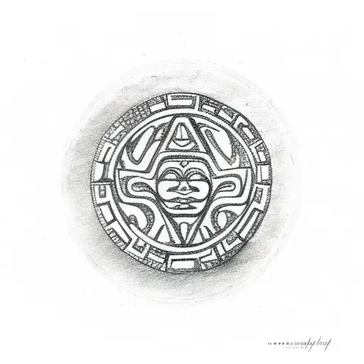 Mayan Earth Symbol