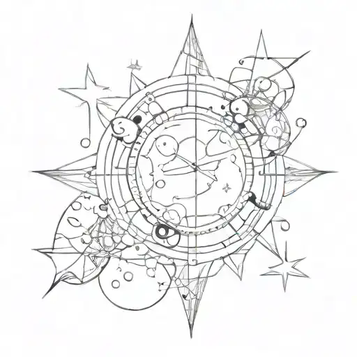 Bubble And Pole Star