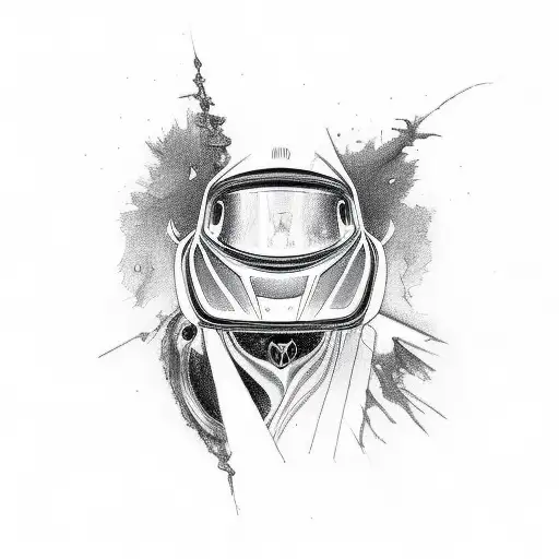 A Mclaren Car With Juice Wrld Album Cover As The Paint Job