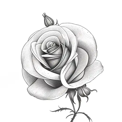 Simple Honeysuckle And Rose Bouquet With The Date 8- 28-20 Up The Stem