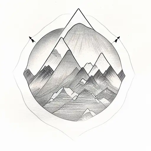 Dainty Mountain Range Back