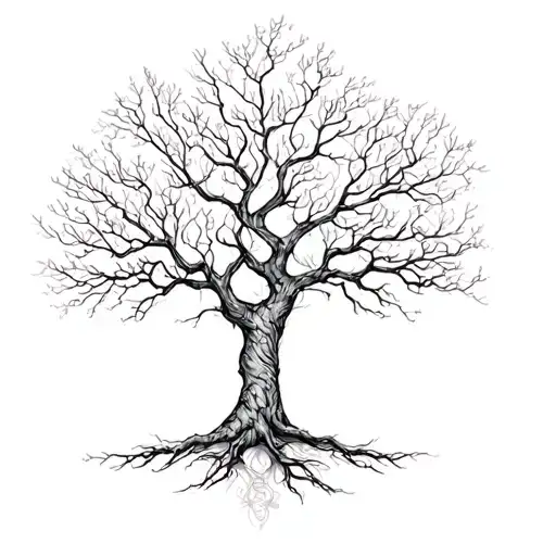 Family Tree With Branches