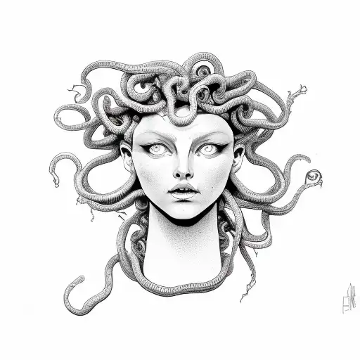 Medusa Abstract Small