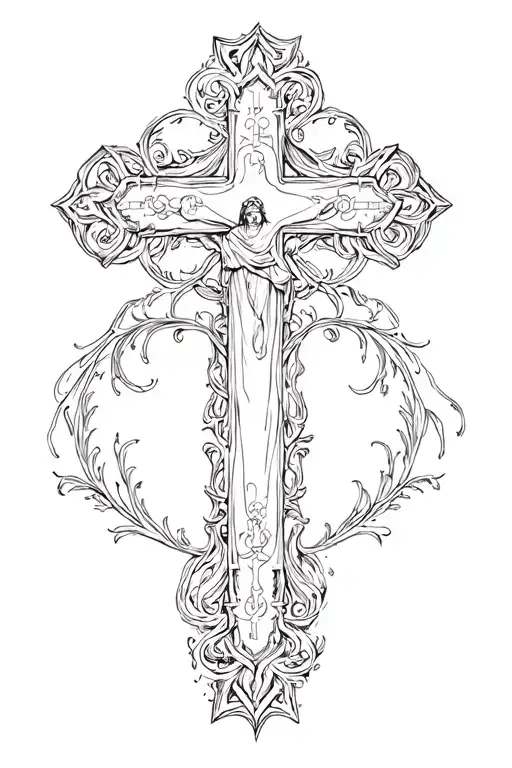 Christian Cross Memorial