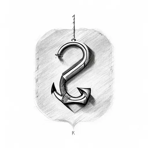 Letters S And R With Anchor And Infinity Symbol