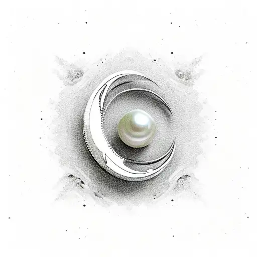 Infinity Symbol With Pearl