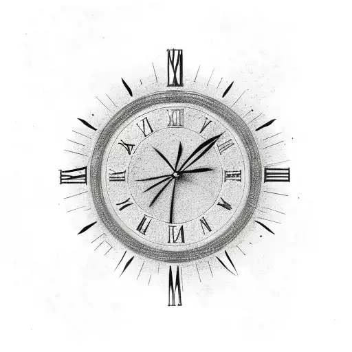 Clock Ghosts Time Wind