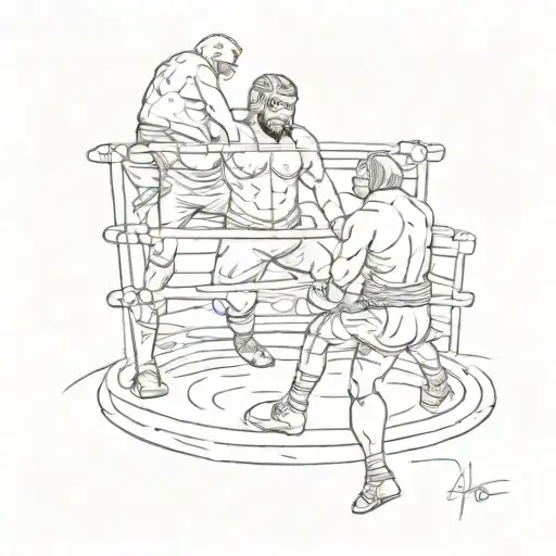 Professional Wrestling Ring