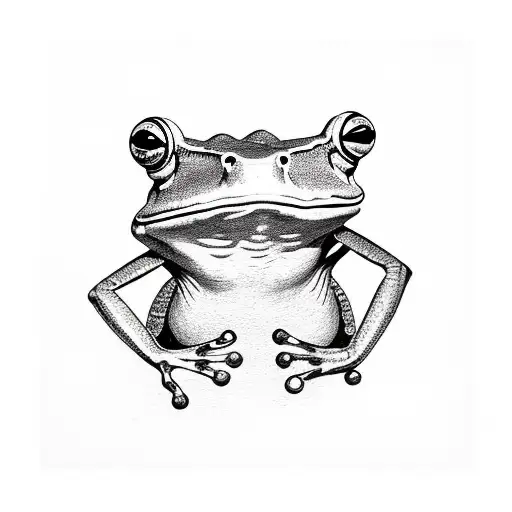 Frog Playing Instrument