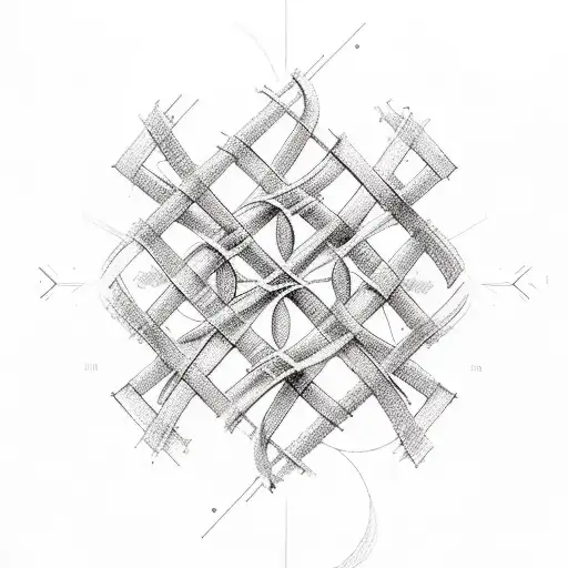 A Dna Double Helix Formed By Abstract Learning Symbols