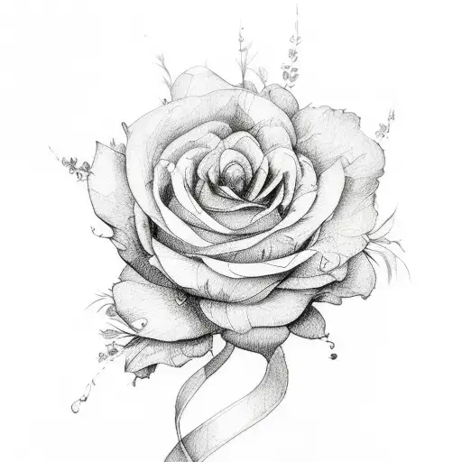 Floral Watercolor Armband