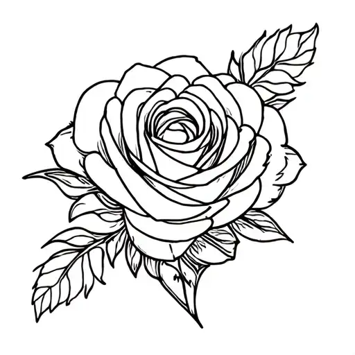 Incorporate Tribal Patterns Into A Rose Design