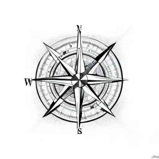 Compass Airplanes Flying In Different Directions Nurse