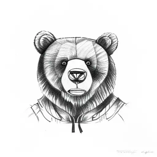 Half Teddy Bear Half Uur Nary Grizzly