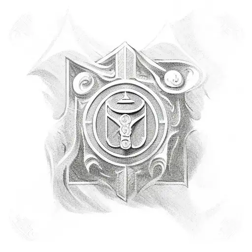 Roman Symbol Representing A Defender