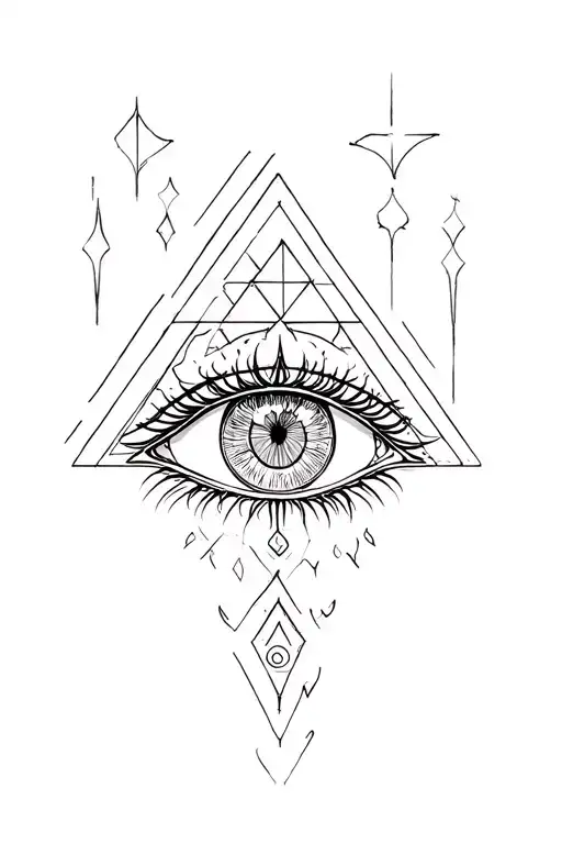Eye Pyramid Gothic