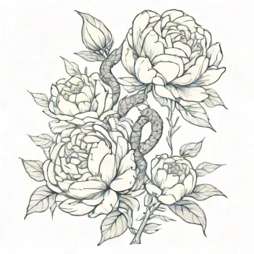 Snake Peonies