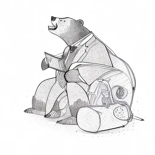 A Bear In A Suit