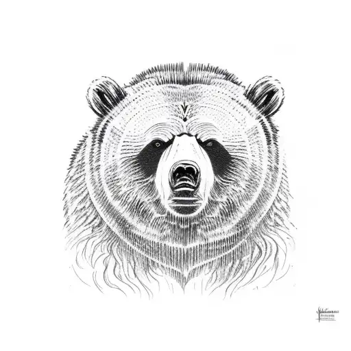 Grizzly Bear With Spider Legs