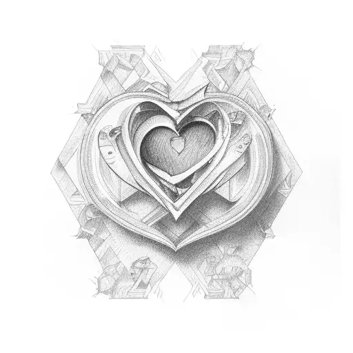 Heart Shape With The Word Evan