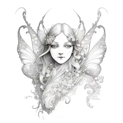 Art Nouveau Fairy