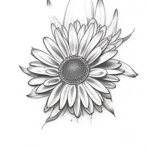 Fine Line Daisy Spine