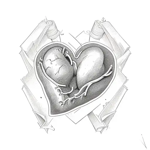 Heart With Birthdate To Death Date 1955-2020