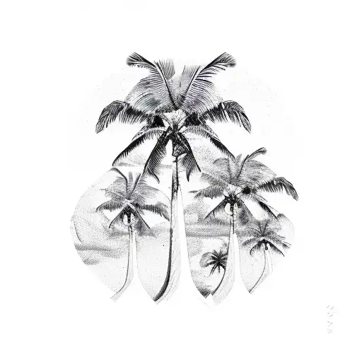 Airplane Infinity Palmtree